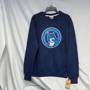 Vintage Fleece MV Sport Navy Crewneck Southeast college navy sweatshirt s